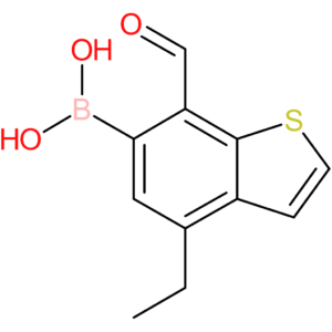 4-ethyl-7-formylbenzothiophene-6-boronic acid