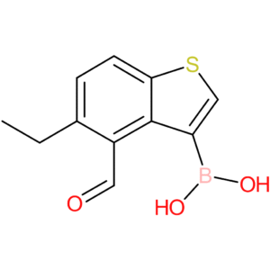5-ethyl-4-formylbenzothiophene-3-boronic acid