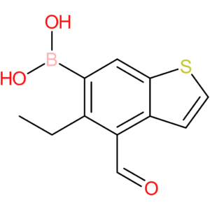 5-ethyl-4-formylbenzothiophene-6-boronic acid