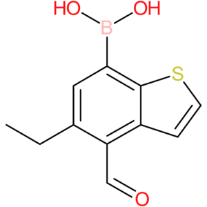 5-ethyl-4-formylbenzothiophene-7-boronic acid