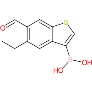 5-ethyl-6-formylbenzothiophene-3-boronic acid