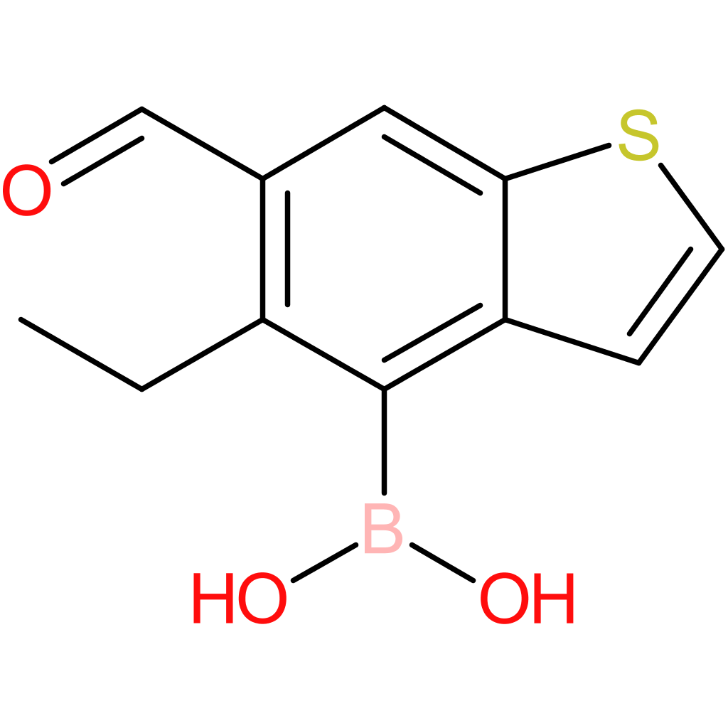 5-ethyl-6-formylbenzothiophene-4-boronic acid