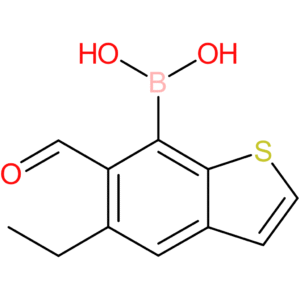 5-ethyl-6-formylbenzothiophene-7-boronic acid