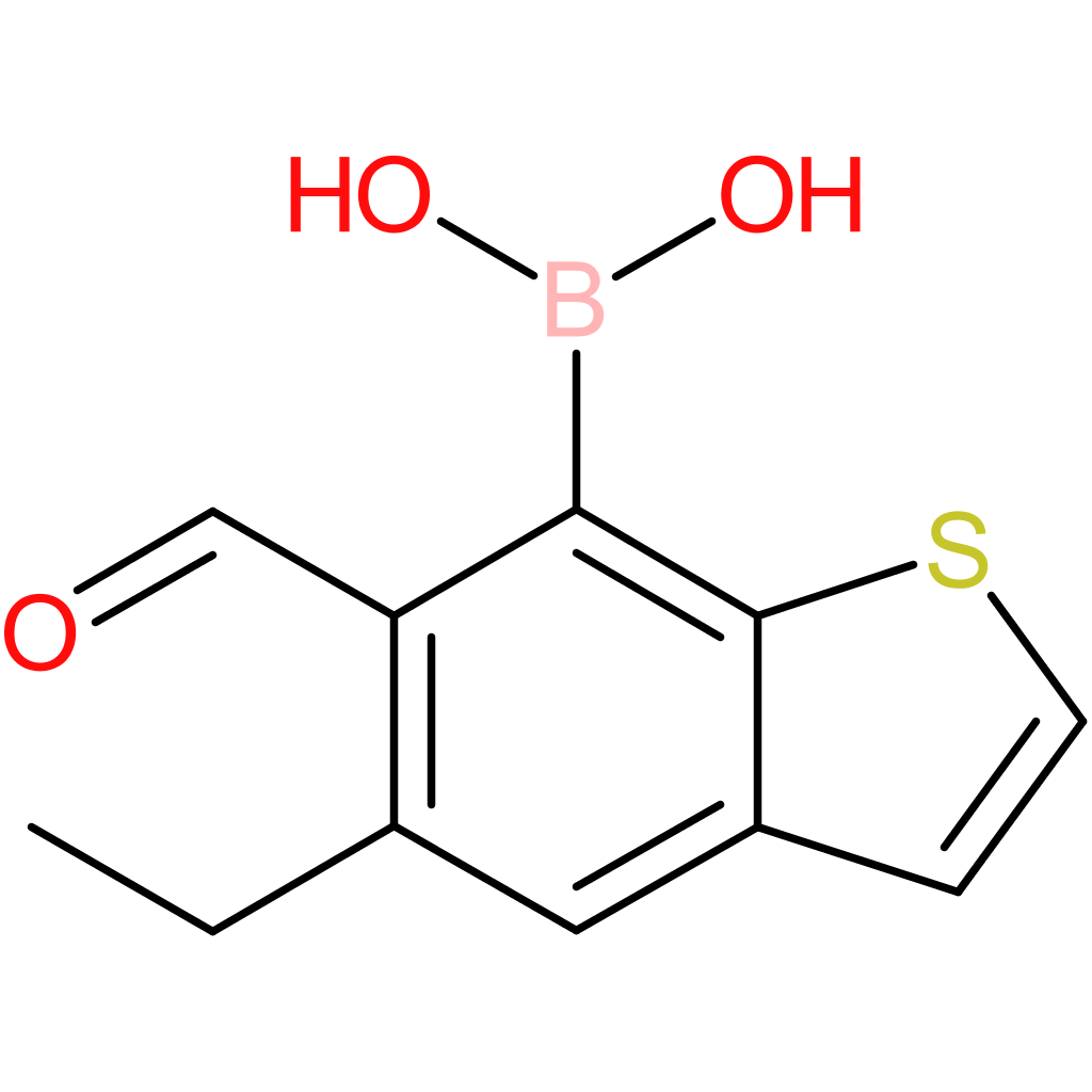 5-ethyl-6-formylbenzothiophene-7-boronic acid