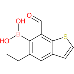 5-ethyl-7-formylbenzothiophene-6-boronic acid