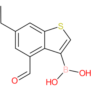 6-ethyl-4-formylbenzothiophene-3-boronic acid
