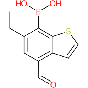 6-ethyl-4-formylbenzothiophene-7-boronic acid