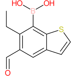 6-ethyl-5-formylbenzothiophene-7-boronic acid