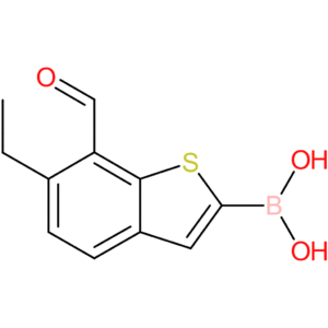 6-ethyl-7-formylbenzothiophene-2-boronic acid