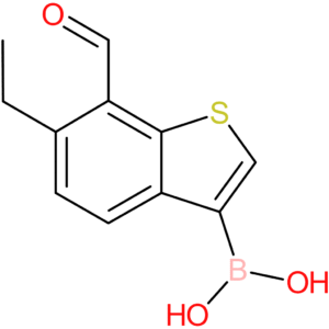 6-ethyl-7-formylbenzothiophene-3-boronic acid