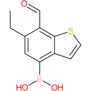 6-ethyl-7-formylbenzothiophene-4-boronic acid