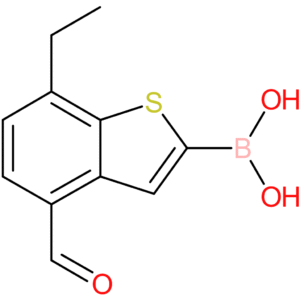 7-ethyl-4-formylbenzothiophene-2-boronic acid