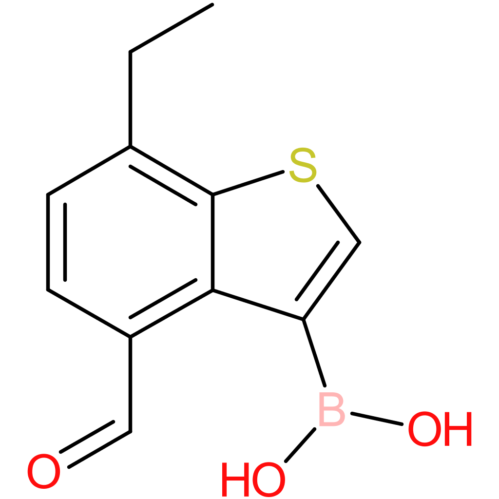 7-ethyl-4-formylbenzothiophene-3-boronic acid