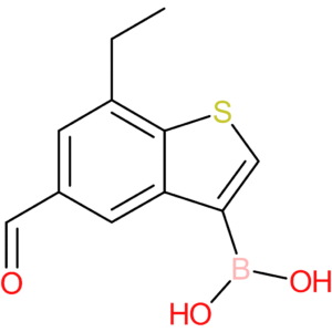 7-ethyl-5-formylbenzothiophene-3-boronic acid