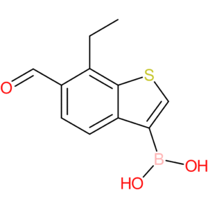 7-ethyl-6-formylbenzothiophene-3-boronic acid