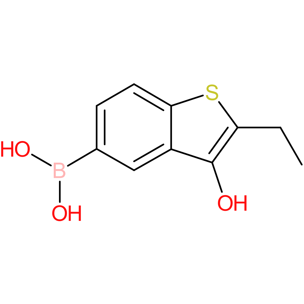 2-ethyl-3-hydroxybenzothiophene-5-boronic acid