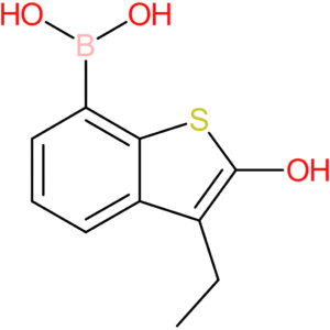 3-ethyl-2-hydroxybenzothiophene-7-boronic acid