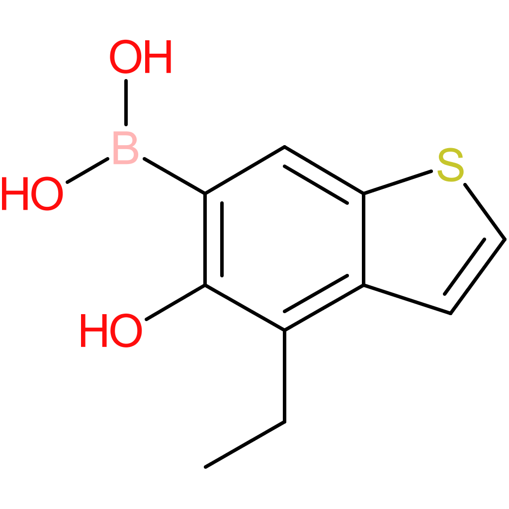 4-ethyl-5-hydroxybenzothiophene-6-boronic acid