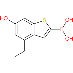 4-ethyl-6-hydroxybenzothiophene-2-boronic acid