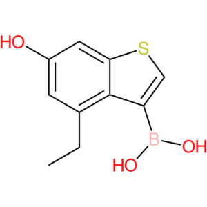 4-ethyl-6-hydroxybenzothiophene-3-boronic acid
