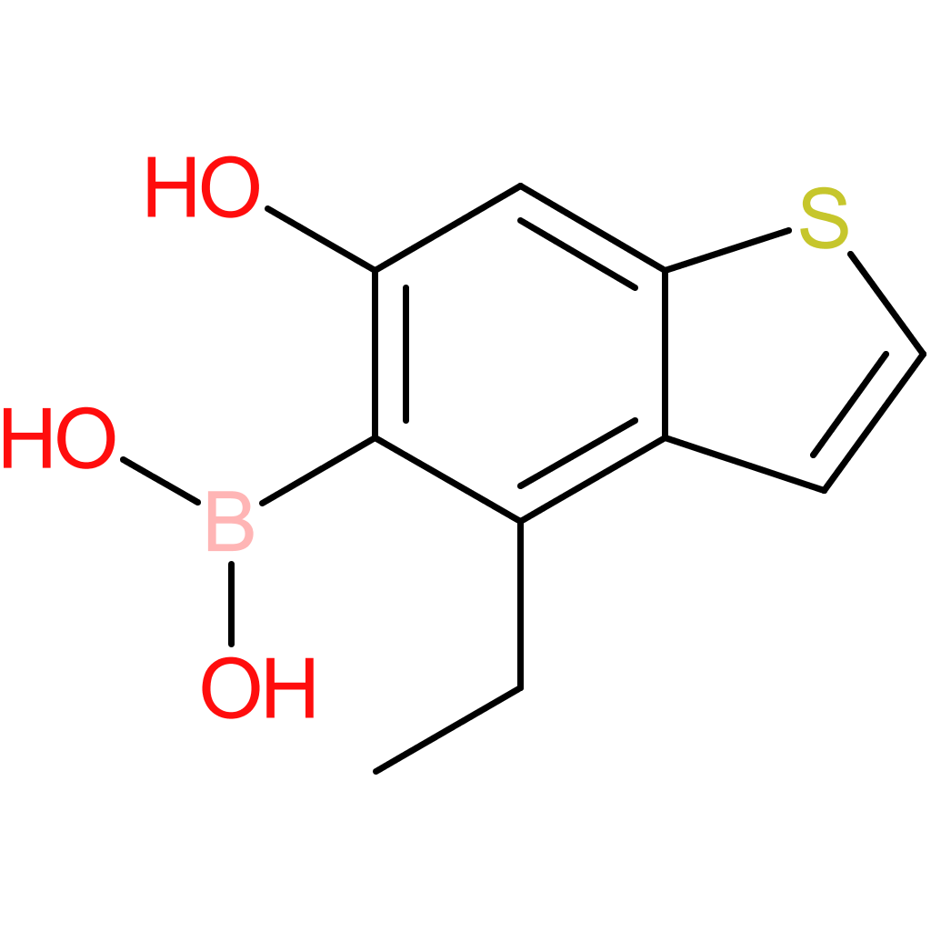 4-ethyl-6-hydroxybenzothiophene-5-boronic acid