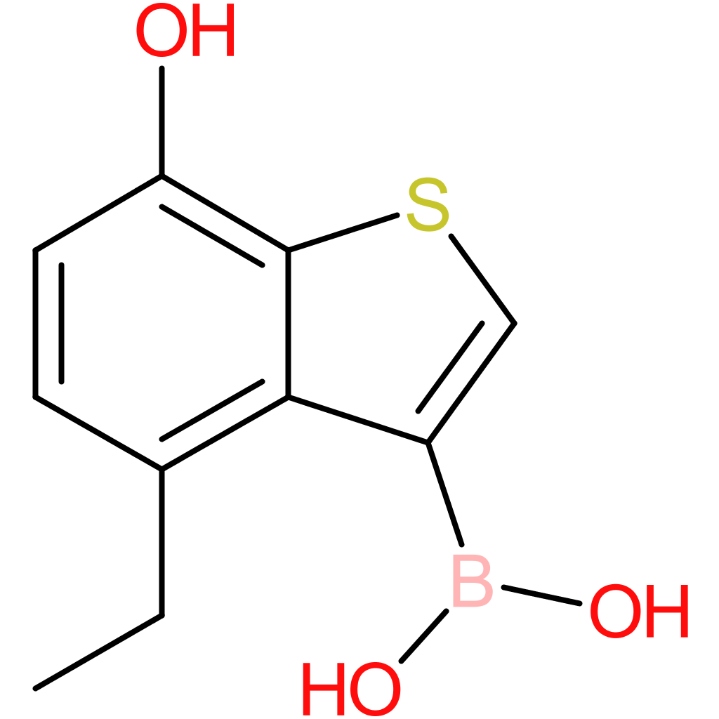 4-ethyl-7-hydroxybenzothiophene-3-boronic acid