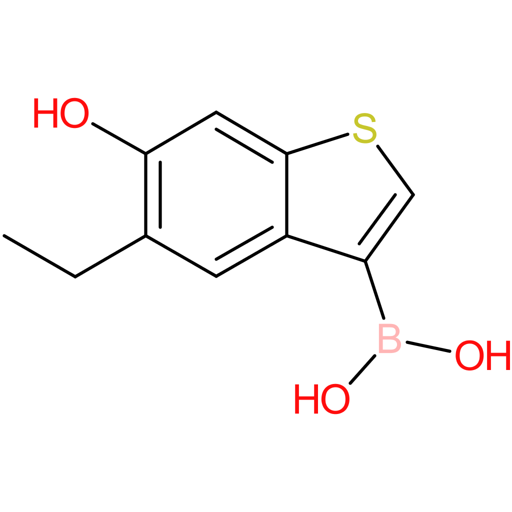 5-ethyl-6-hydroxybenzothiophene-3-boronic acid