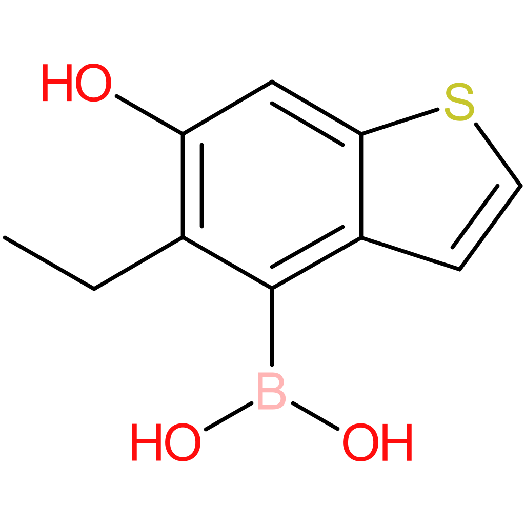 5-ethyl-6-hydroxybenzothiophene-4-boronic acid