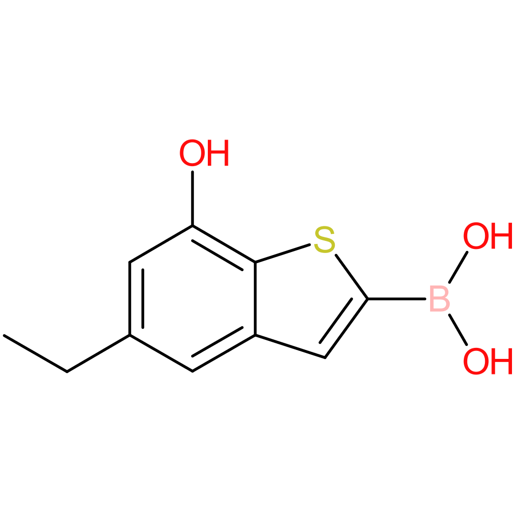 5-ethyl-7-hydroxybenzothiophene-2-boronic acid