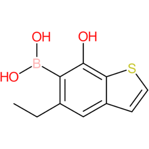 5-ethyl-7-hydroxybenzothiophene-6-boronic acid