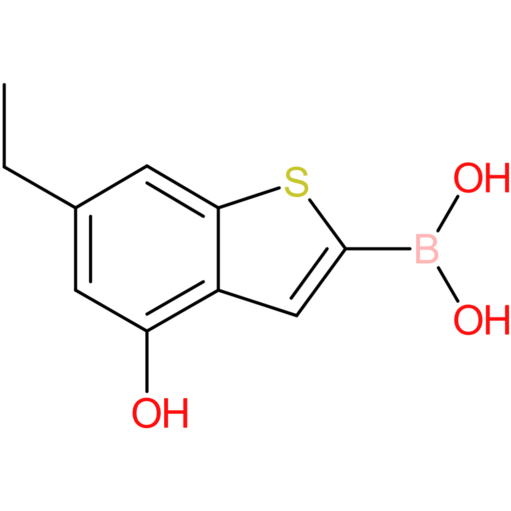 6-ethyl-4-hydroxybenzothiophene-2-boronic acid