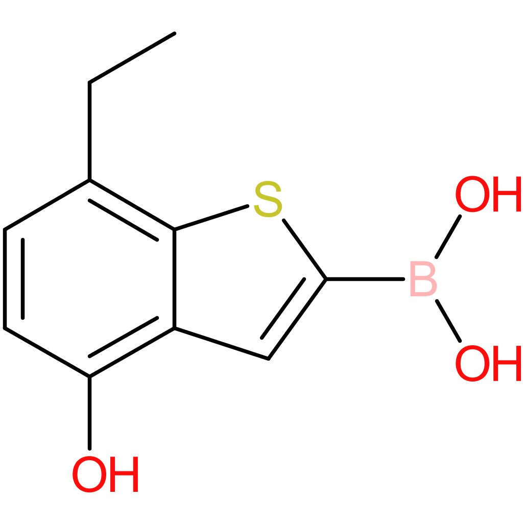 7-ethyl-4-hydroxybenzothiophene-2-boronic acid