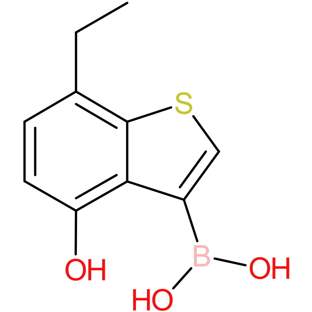 7-ethyl-4-hydroxybenzothiophene-3-boronic acid