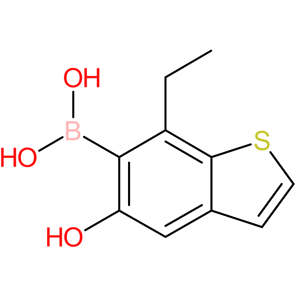 7-ethyl-5-hydroxybenzothiophene-6-boronic acid