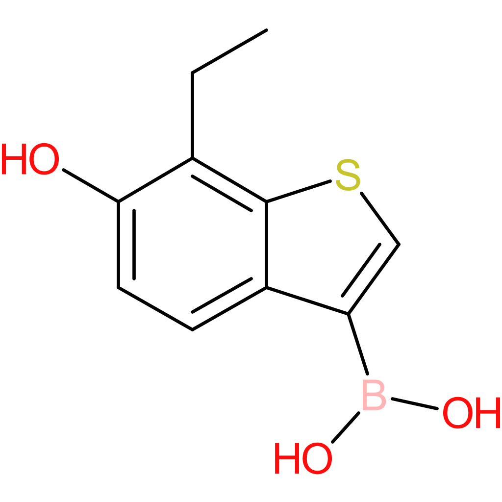 7-ethyl-6-hydroxybenzothiophene-3-boronic acid