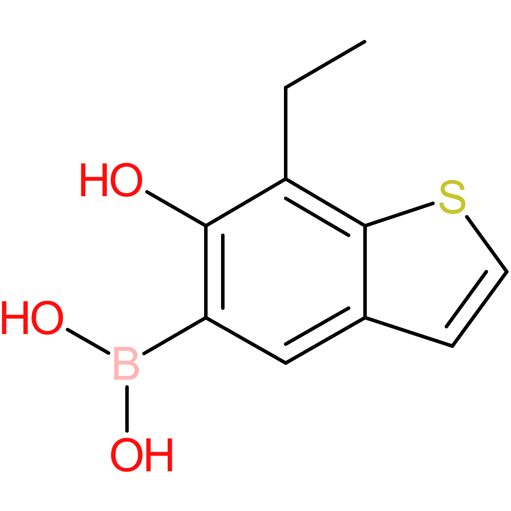 7-ethyl-6-hydroxybenzothiophene-5-boronic acid