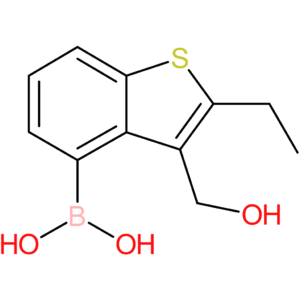 2-ethyl-3-(hydroxymethyl)benzothiophene-4-boronic acid