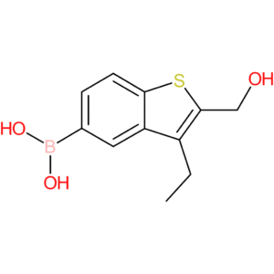 3-ethyl-2-(hydroxymethyl)benzothiophene-5-boronic acid
