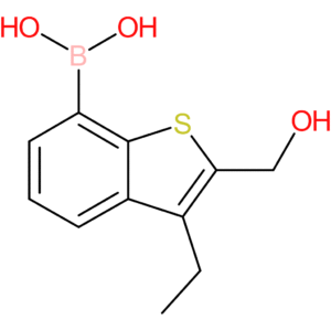 3-ethyl-2-(hydroxymethyl)benzothiophene-7-boronic acid
