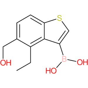 4-ethyl-5-(hydroxymethyl)benzothiophene-3-boronic acid