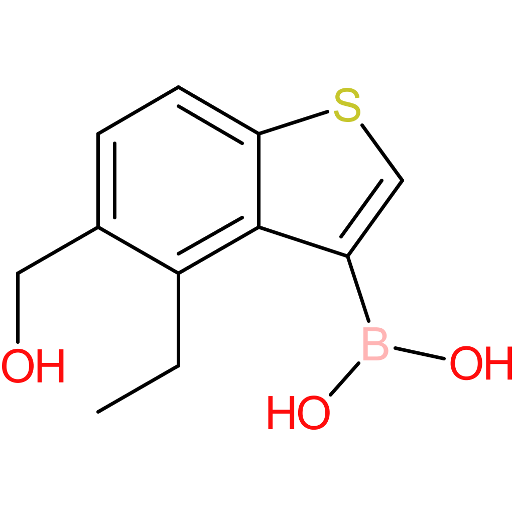 4-ethyl-5-(hydroxymethyl)benzothiophene-3-boronic acid