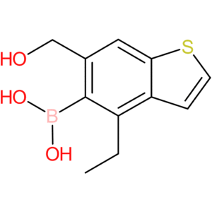4-ethyl-6-(hydroxymethyl)benzothiophene-5-boronic acid