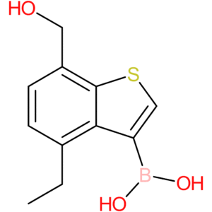 4-ethyl-7-(hydroxymethyl)benzothiophene-3-boronic acid