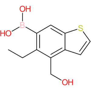 5-ethyl-4-(hydroxymethyl)benzothiophene-6-boronic acid