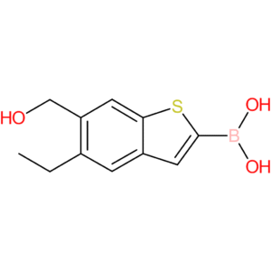 5-ethyl-6-(hydroxymethyl)benzothiophene-2-boronic acid