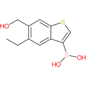 5-ethyl-6-(hydroxymethyl)benzothiophene-3-boronic acid