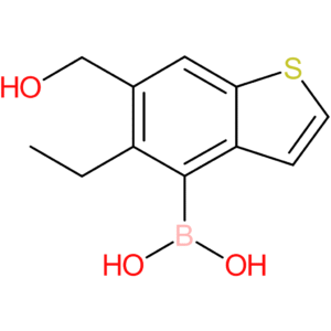 5-ethyl-6-(hydroxymethyl)benzothiophene-4-boronic acid