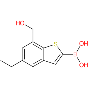 5-ethyl-7-(hydroxymethyl)benzothiophene-2-boronic acid