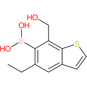 5-ethyl-7-(hydroxymethyl)benzothiophene-6-boronic acid