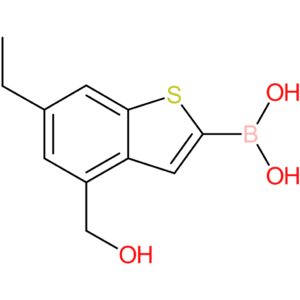 6-ethyl-4-(hydroxymethyl)benzothiophene-2-boronic acid